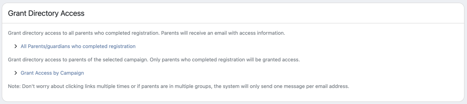 Bulk Access