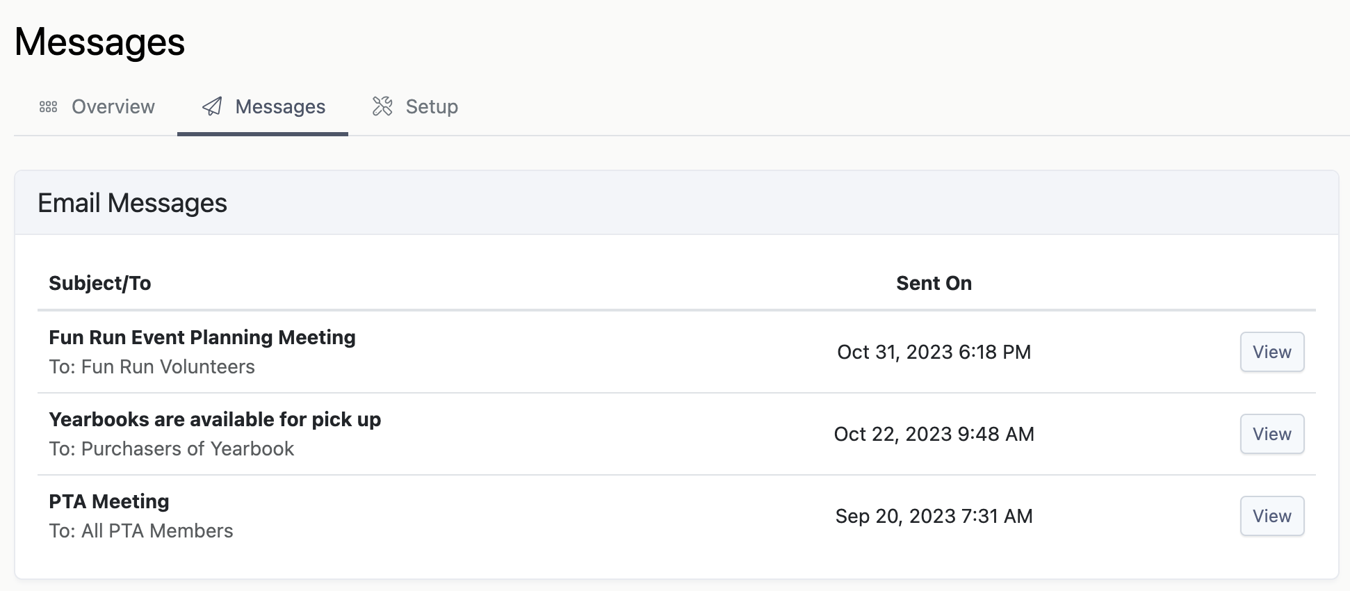 Email Overview