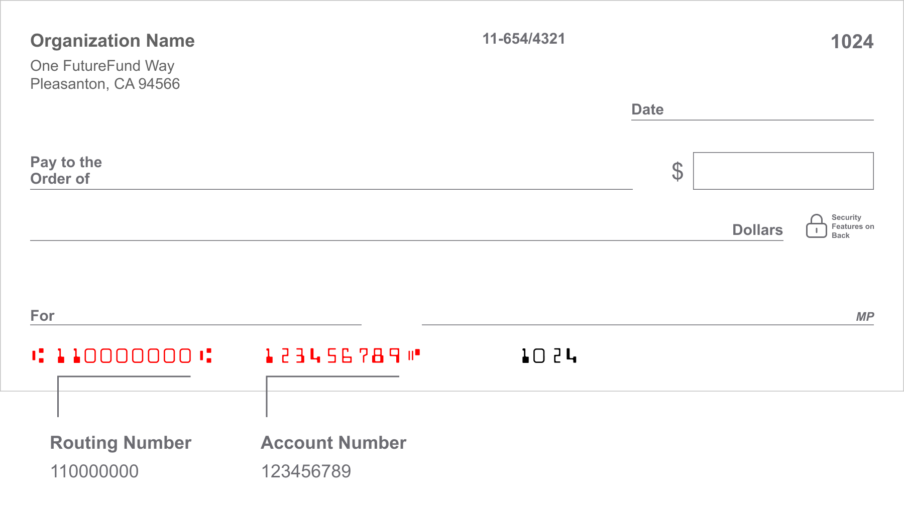 Bank Check