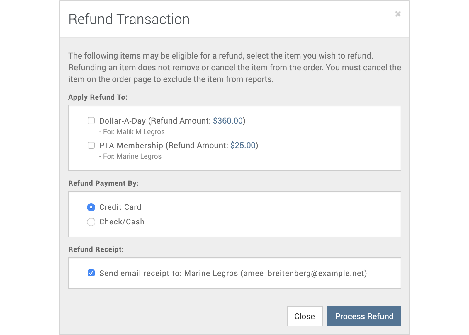 Refund