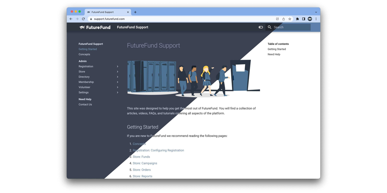 Dark Mode for Support
